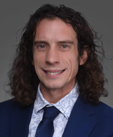 Person posing for headshot